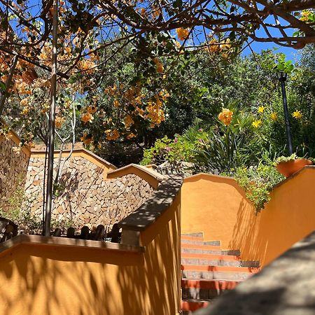 Villa con giardino vista mare Capitana Esterno foto