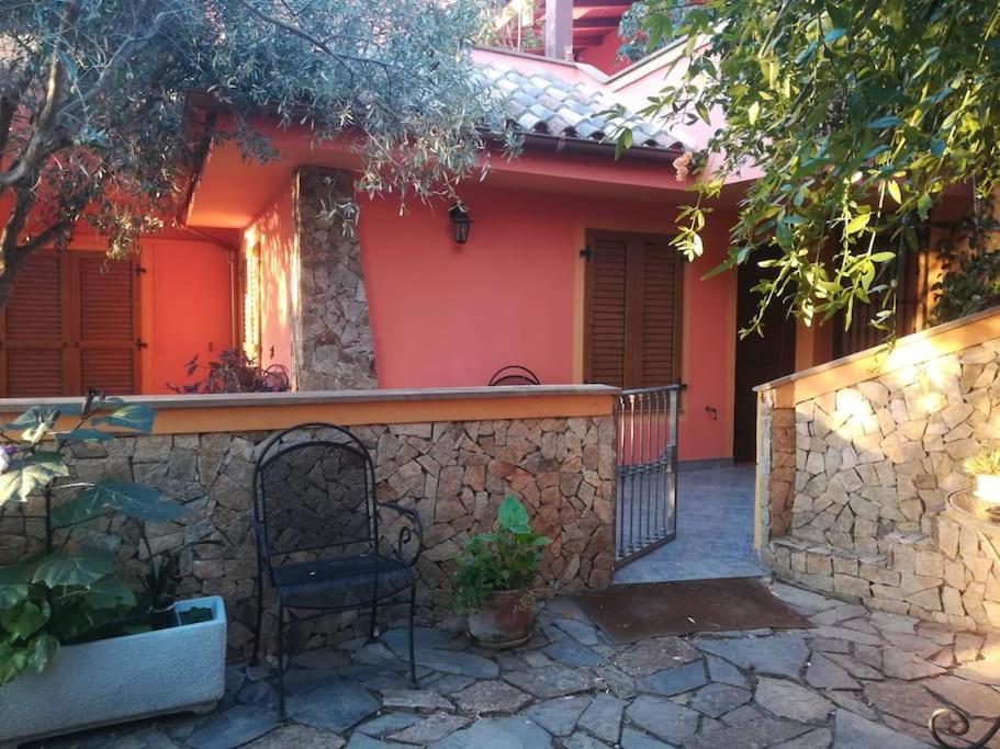 Villa con giardino vista mare Capitana Esterno foto