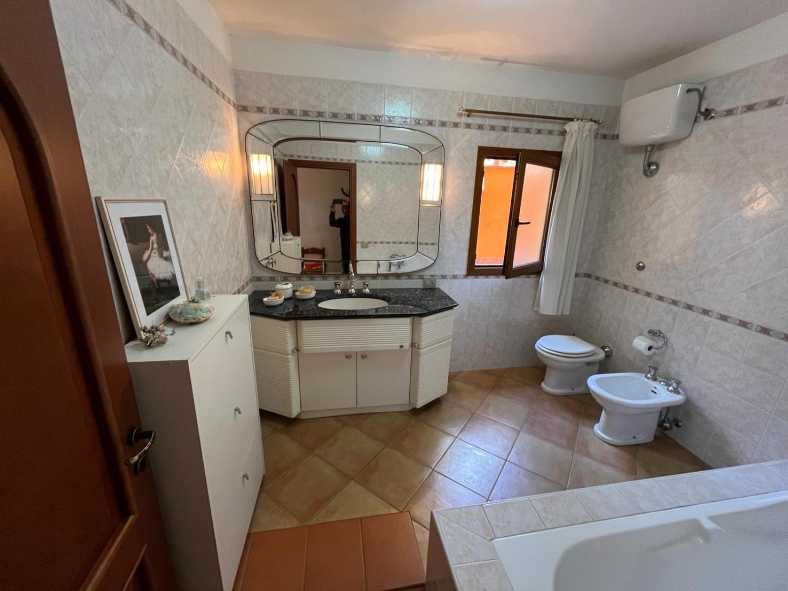 Villa con giardino vista mare Capitana Esterno foto