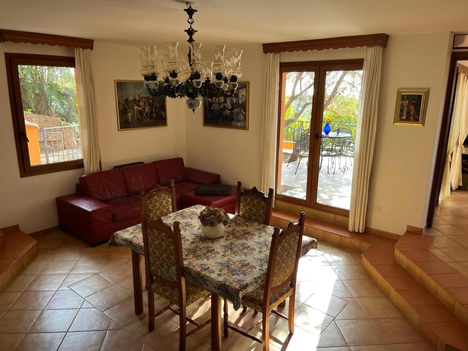 Villa con giardino vista mare Capitana Esterno foto