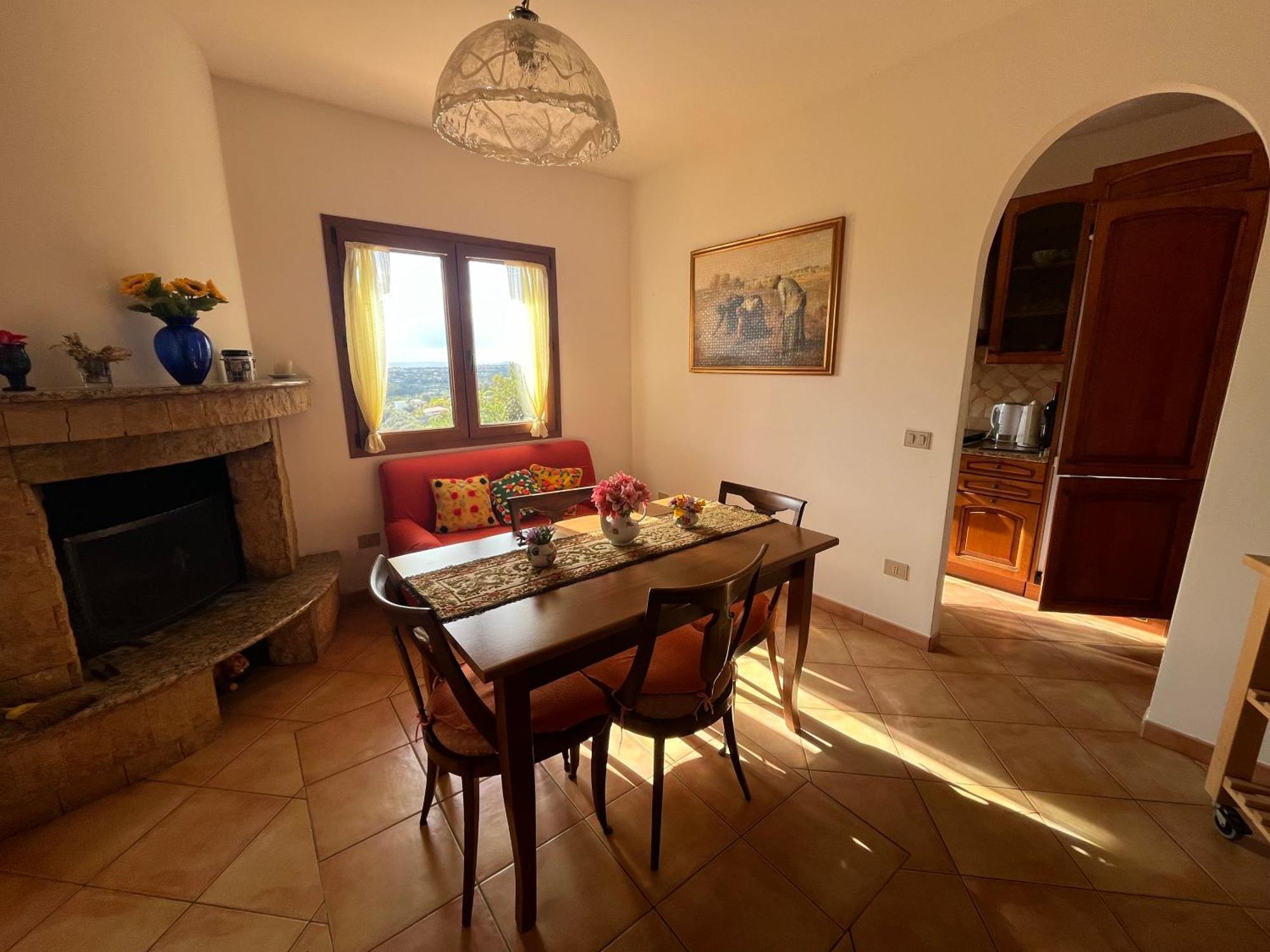 Villa con giardino vista mare Capitana Esterno foto